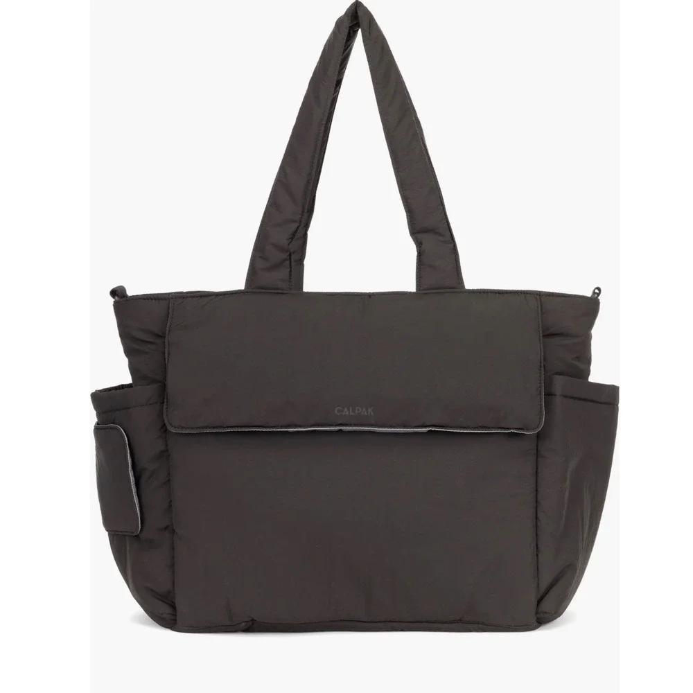 CALPAK Diaper Tote with Laptop Sleeve
